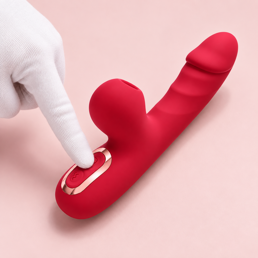 Dual-Stimulation Warming Vibrator