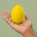 Lemon-Shaped Magnetic Suction Stimulator rear-angle view