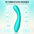 Liquid Silicone G-Spot Vibrator key functions overview