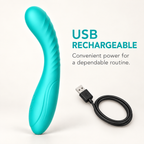 Liquid Silicone G-Spot Vibrator charging and control details