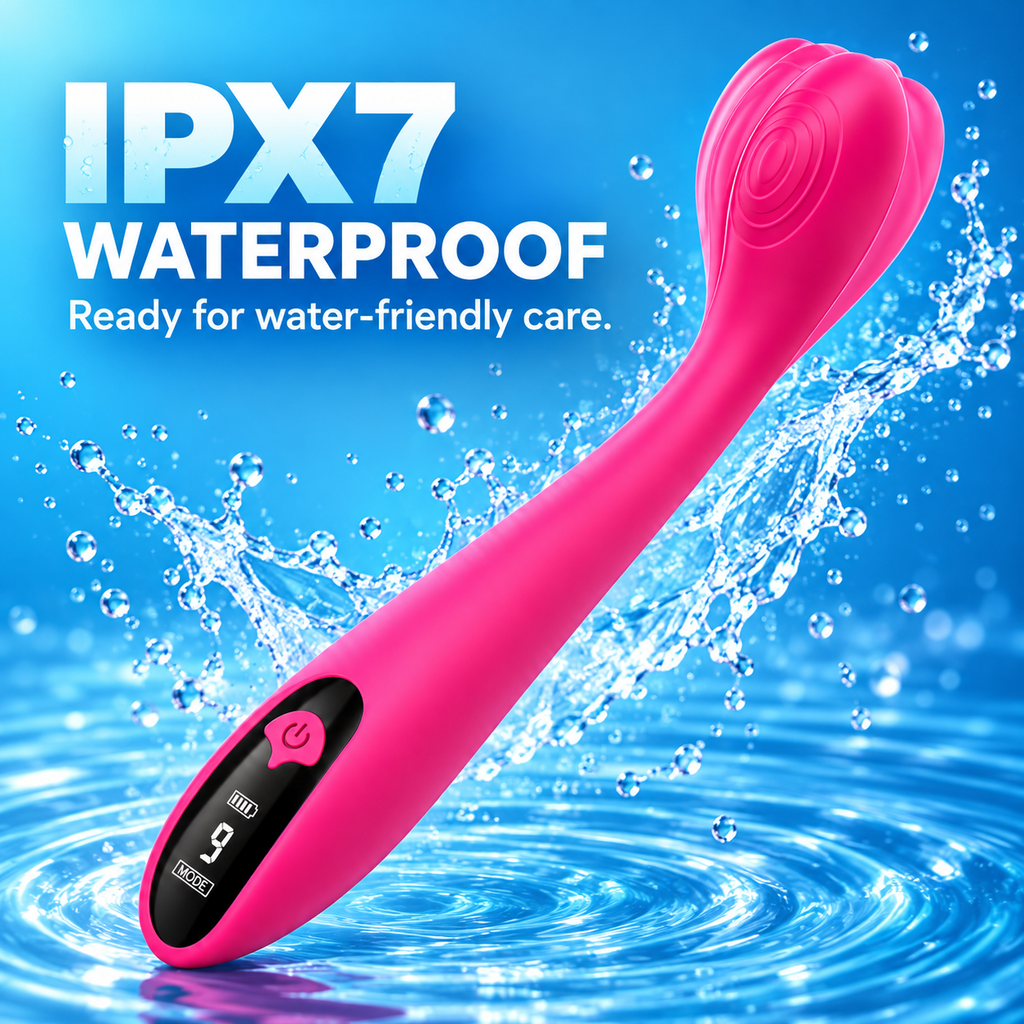 LCD Display Waterproof Thrusting Dildo — gallery:07