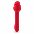 Handled Rose Vibration Stimulator side-angle view