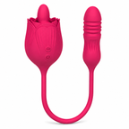 Gen 3 Dual-Head Rose Suction Stimulator side-angle view