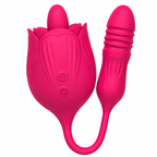 Gen 3 Dual-Head Rose Suction Stimulator rear-angle view