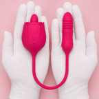 Gen 3 Dual-Head Rose Suction Stimulator design and structural details