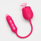 Gen 2 Dual-Head Rose Suction Stimulator side-angle view