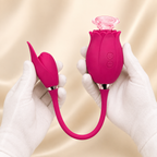 Floral Dual-Head Rose Stimulator front product view