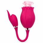 Floral Dual-Head Rose Stimulator rear-angle view