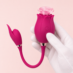 Floral Dual-Head Rose Stimulator key functions overview
