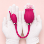 Floral Dual-Head Rose Stimulator design and structural details