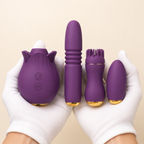 Four-Piece Rose Vibration Kit front product view