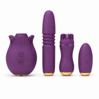 Four-Piece Rose Vibration Kit additional feature overview