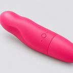 Blue Dolphin G-Spot Vibrator rear-angle view