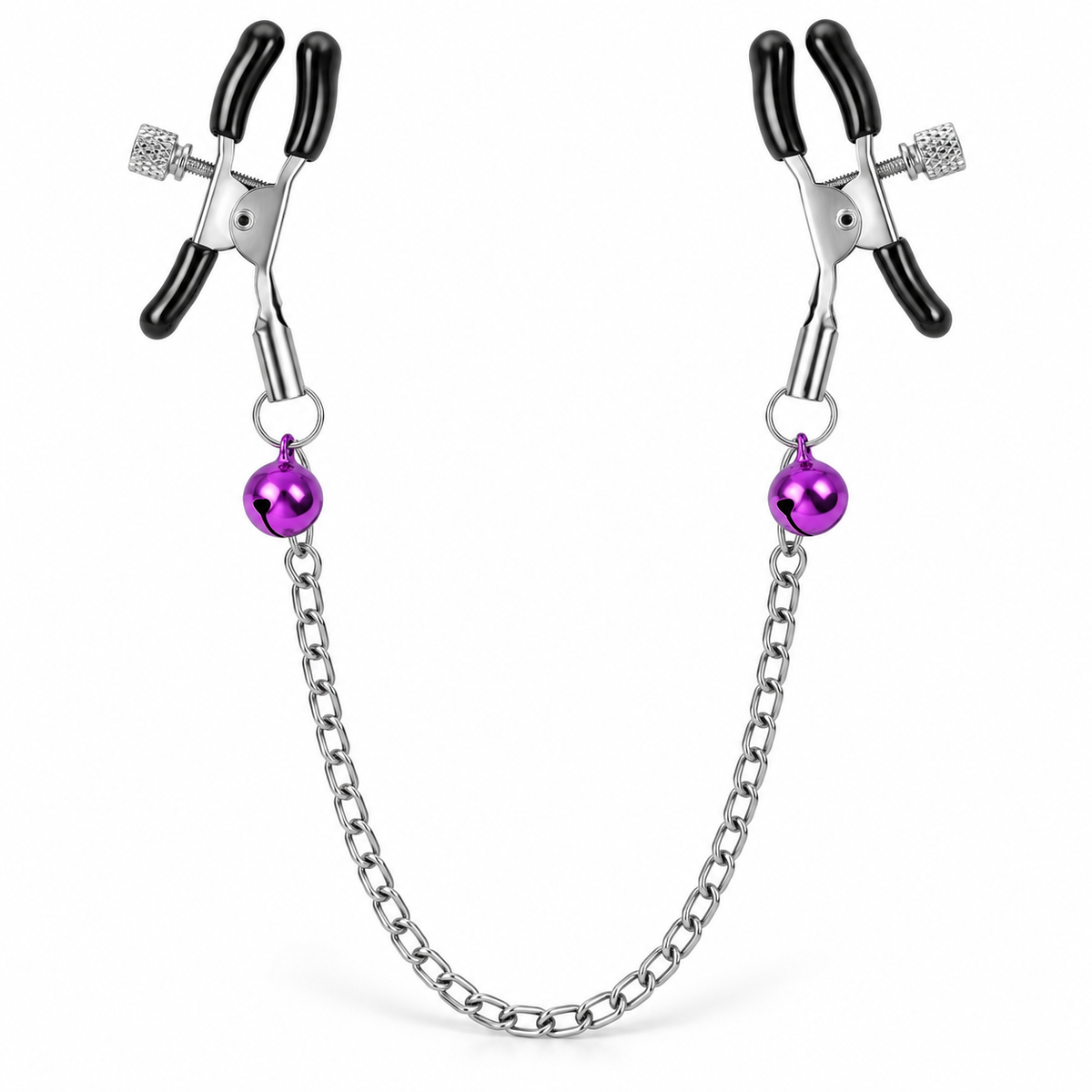 Pink Bell Nipple Clip Pair — gallery:01