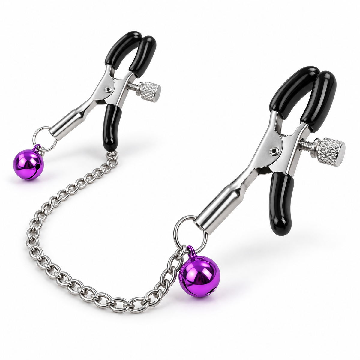 Pink Bell Nipple Clip Pair — gallery:02