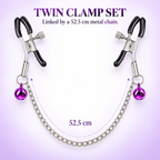 Pink Bell Nipple Clip Pair — gallery:04