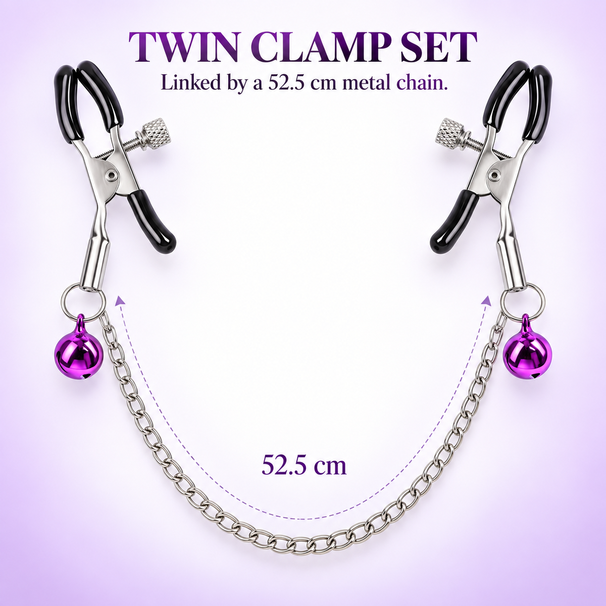 Pink Bell Nipple Clip Pair — gallery:04