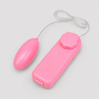 Wired Single Egg Vibrator with Indicator side-angle view