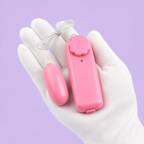 Compact Pink Single Egg Vibrator design and structural details