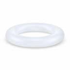 Smooth TPE Entry-Level Cock Ring side-angle view
