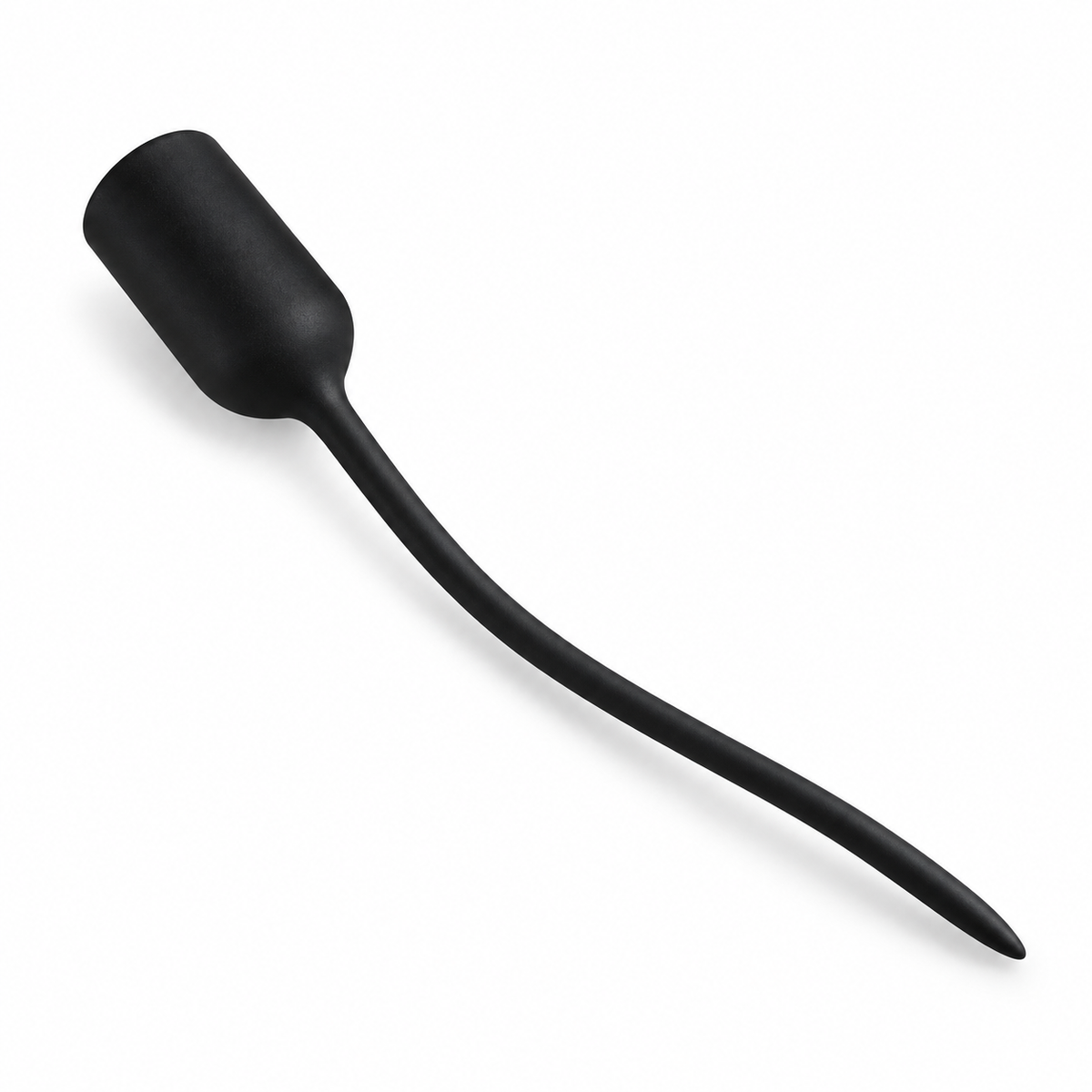 Black Silicone Beginner Urethral Plug — gallery:01
