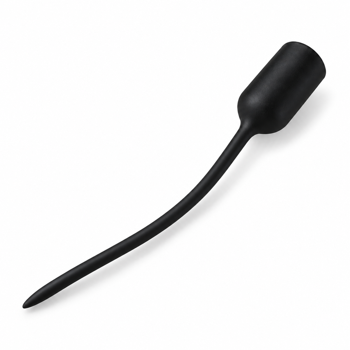 Black Silicone Beginner Urethral Plug — gallery:03