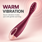 Heated G-Spot Vibrator key functions overview