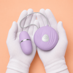Shell-Controlled 7-Pattern Wired Egg Vibrator design and structural details