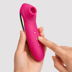 Compact 10-Pattern Suction Stimulator key functions overview