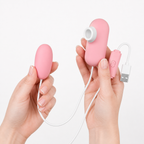 USB Dual Egg Suction and Licking Stimulator front product view