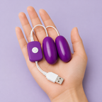 USB Dual Egg Vibrator with Licking Sleeve design and structural details