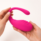 App-Controlled Whale-Shaped Vibrator front product view