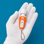 Mini Keychain Bullet Vibrator design and structural details