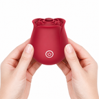 Rose-Shaped Suction and Licking Stimulator front product view