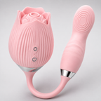 Gen 2 Rose Licking and Suction Stimulator rear-angle view