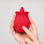 Pumpkin Rose Suction and Licking Stimulator key functions overview
