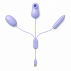 USB-Powered Triple Egg Vibrator additional feature overview