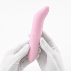 Pink Dolphin-Shaped Egg Vibrator front product view