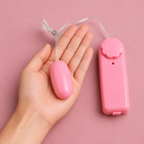 Compact Single Egg Vibrator with Indicator design and structural details