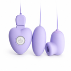 USB-Powered Triple Egg Suction Vibrator additional feature overview