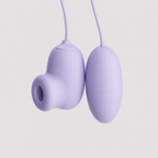 USB-Powered Triple Egg Suction Vibrator rear-angle view