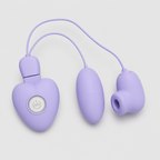 USB-Powered Triple Egg Suction Vibrator side-angle view
