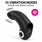 Finger-Sleeve G-Spot Vibrator key functions overview