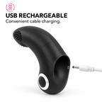 Finger-Sleeve G-Spot Vibrator charging and control details