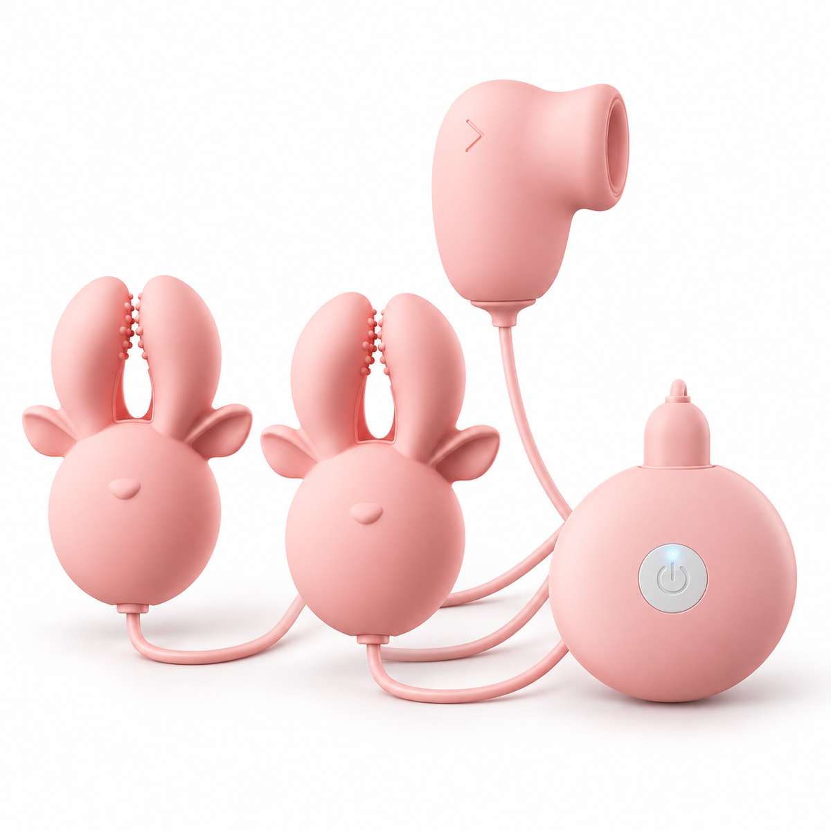 Rechargeable Deer Nipple Clip Set — gallery:01