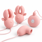 Rechargeable Deer Nipple Clip Set — gallery:02