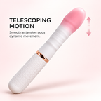 Mini Automatic Thrusting Dildo Vibrator key functions overview