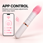 Mini Automatic Thrusting Dildo Vibrator charging and control details