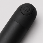 Rechargeable 10-Pattern Bullet Vibrator rear-angle view
