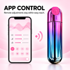 App-Controlled 10-Mode Bullet Anal Vibrator key functions overview
